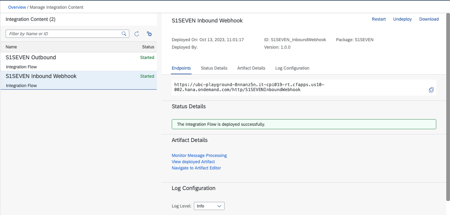 "S1SEVEN Inbound Webhook Deployment"